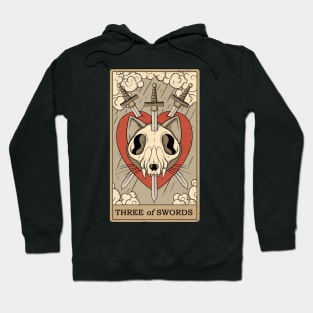 Three of Swords Hoodie